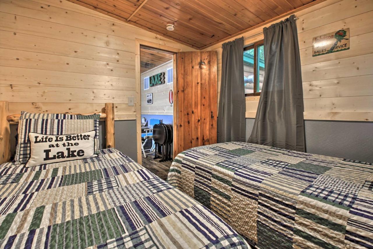 Pequot Lakes Cabin With Dock On Loon Lake! Bagian luar foto