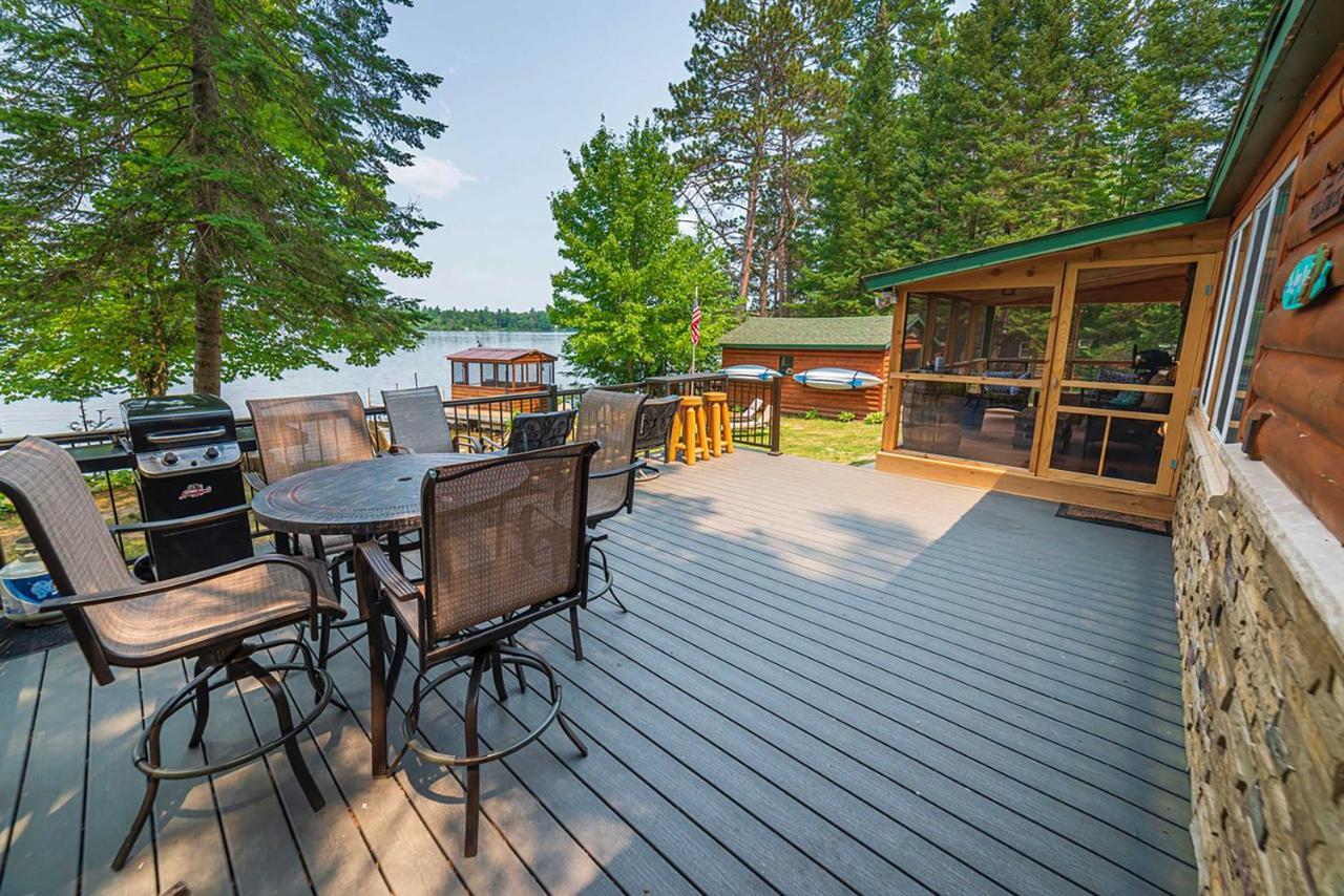 Pequot Lakes Cabin With Dock On Loon Lake! Bagian luar foto